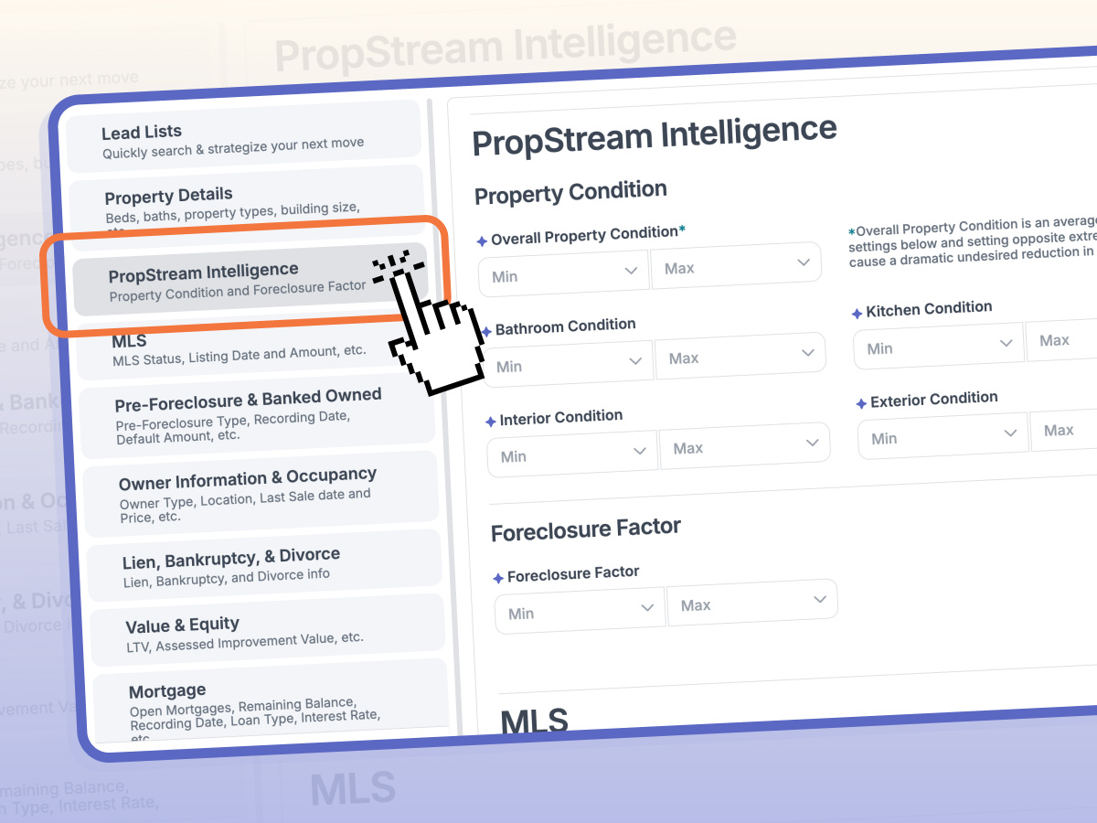 real estate ai data propstream